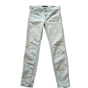 J. Brand Faded Denim Stretch Cotton Skinny Jeans 28